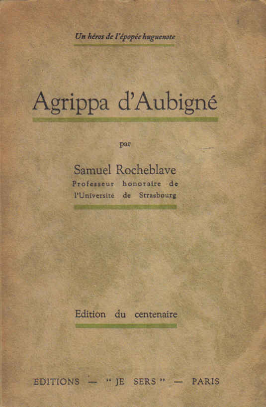 agrippa d'aubigné